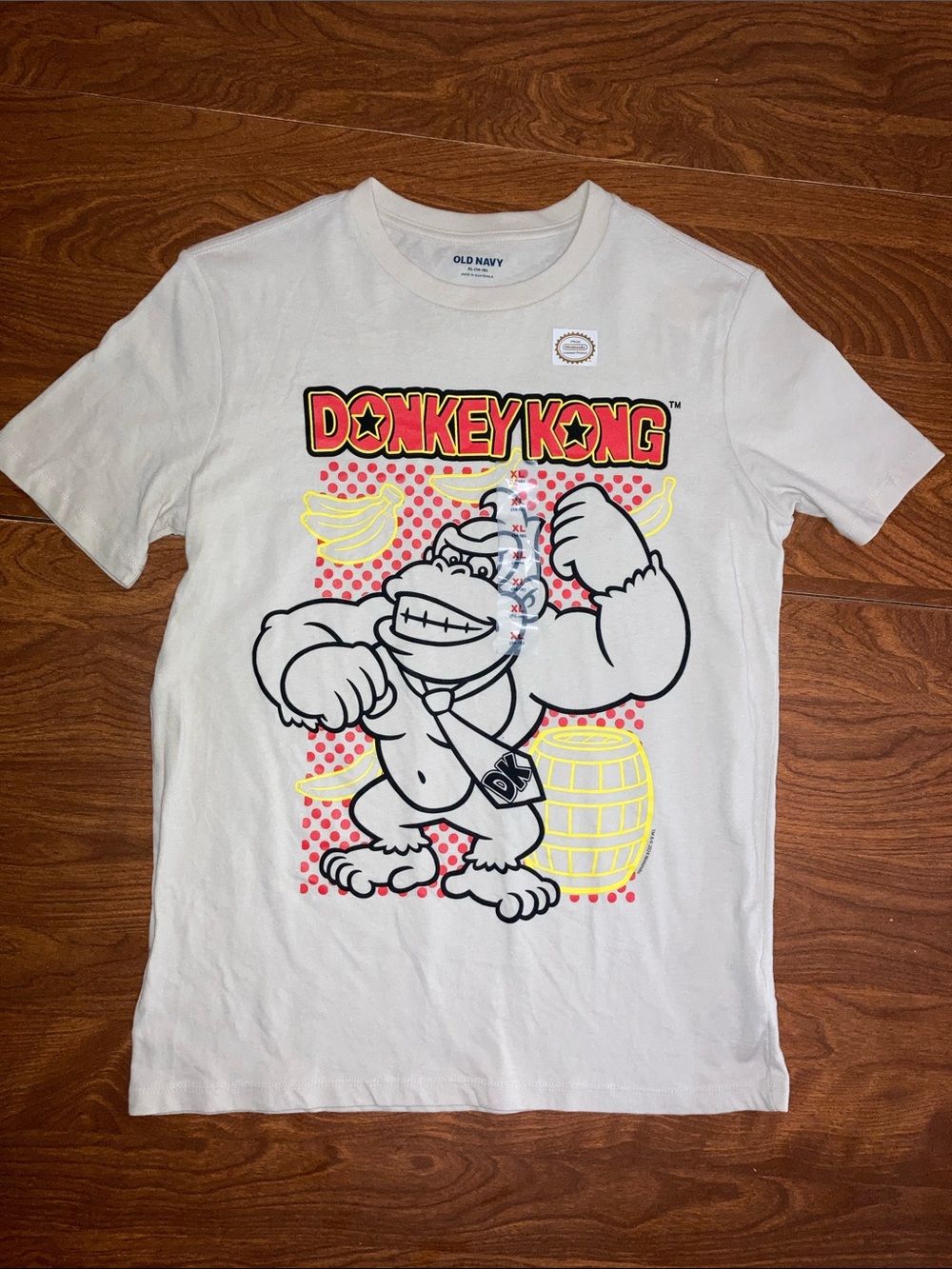Old Navy Nintendo Donkey Kong Tee size XL 14-16